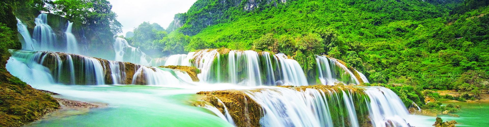 Destinations in  Ban Gioc Waterfall